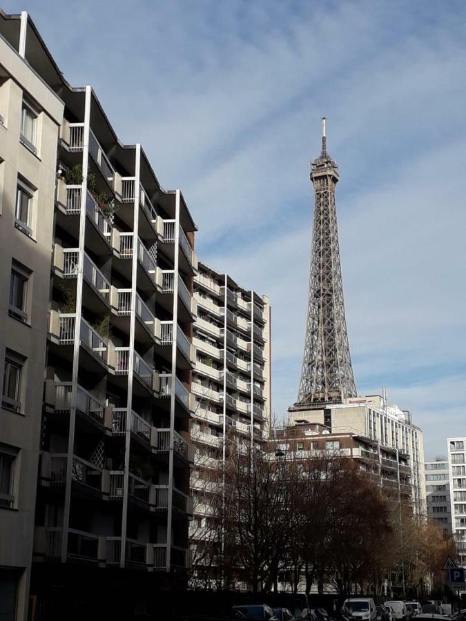 Joie Paris Tour Eiffel Appartement Buitenkant foto